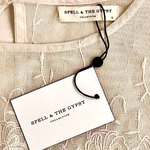 ๐บ๐HP๐๐บ NWT Spell & The Gypsy Scorpio Embroidered Blouse - Picture 16 of 16